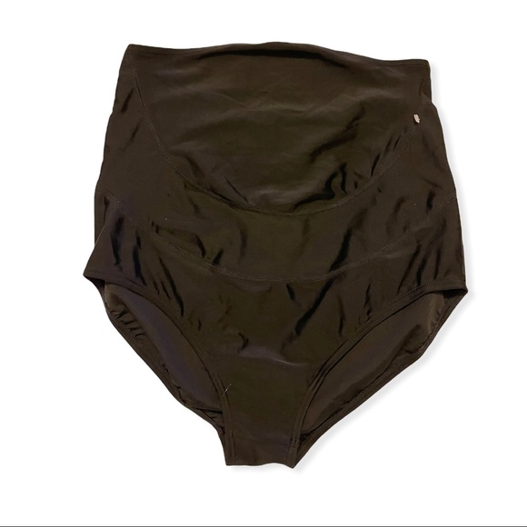 SOLD - KIMI + KAI Swim KORTNEY SUPPORT Maternity BIKINI Bottom BLACK Small NEW - Picture 5 of 9
